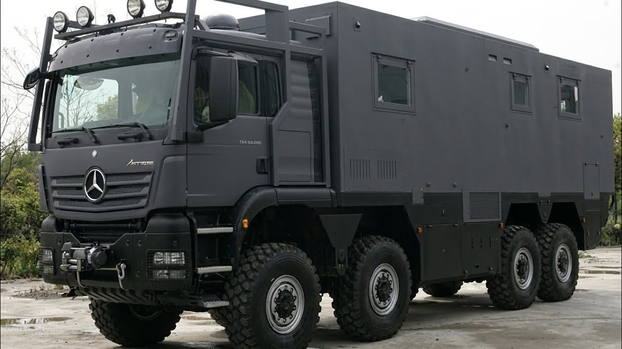 Mercedes Motorhome 2027 Самый Безопасный Роскошный Автодом