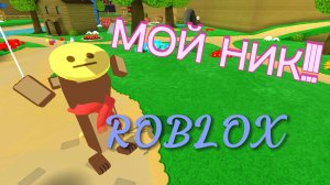 МОЙ НИК В ROBLOX!!!!🙀🙀🙀🔥🔥😱😱😱😱