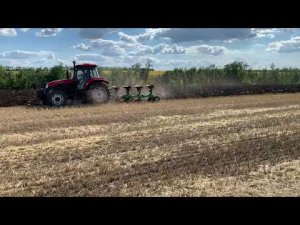 #YTO_X1204 Первая вспашка. Очень много мышей!