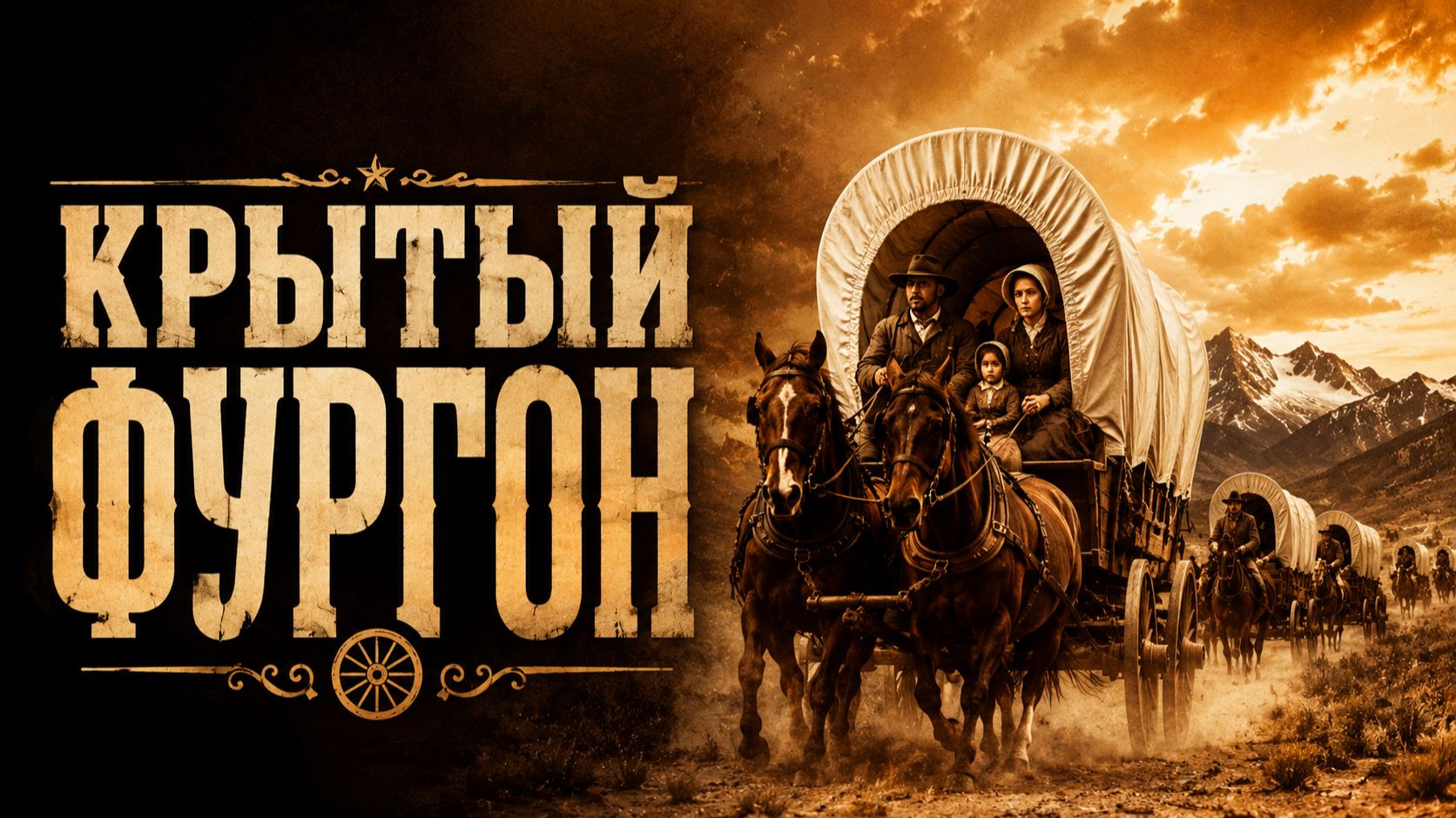 Крытый фургон | The Covered Wagon (1923)