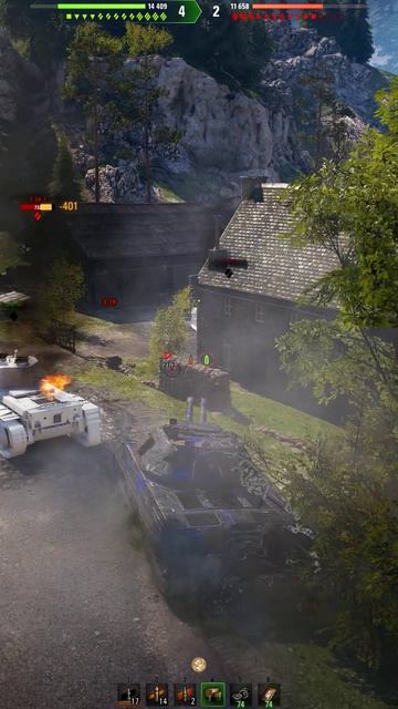 Двойной Залп • 703 II (122) - 7 Фрагов 5.5K Урона #wot #fastreplay #миртанков
