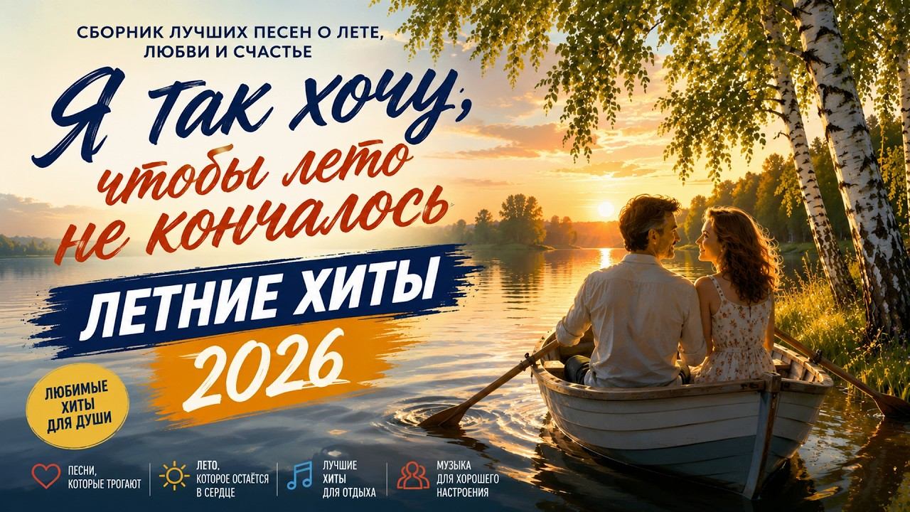 Я так хочу, чтобы лето не кончалось! - Летние хиты 2026 @romantika_shansona #длядуши