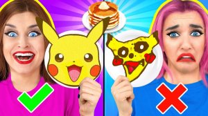 ТВОРЧЕСКИЙ ЧЕЛЛЕНДЖ С БЛИНЧИКАМИ! Pancake Challenge
