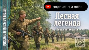 Александр Бушков  «Лесная легенда»  вечер четвёртый  читает Алексей Зеленский