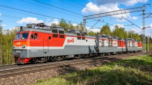 Грузовые поезда России на природе в Красноярском крае [май 2026]