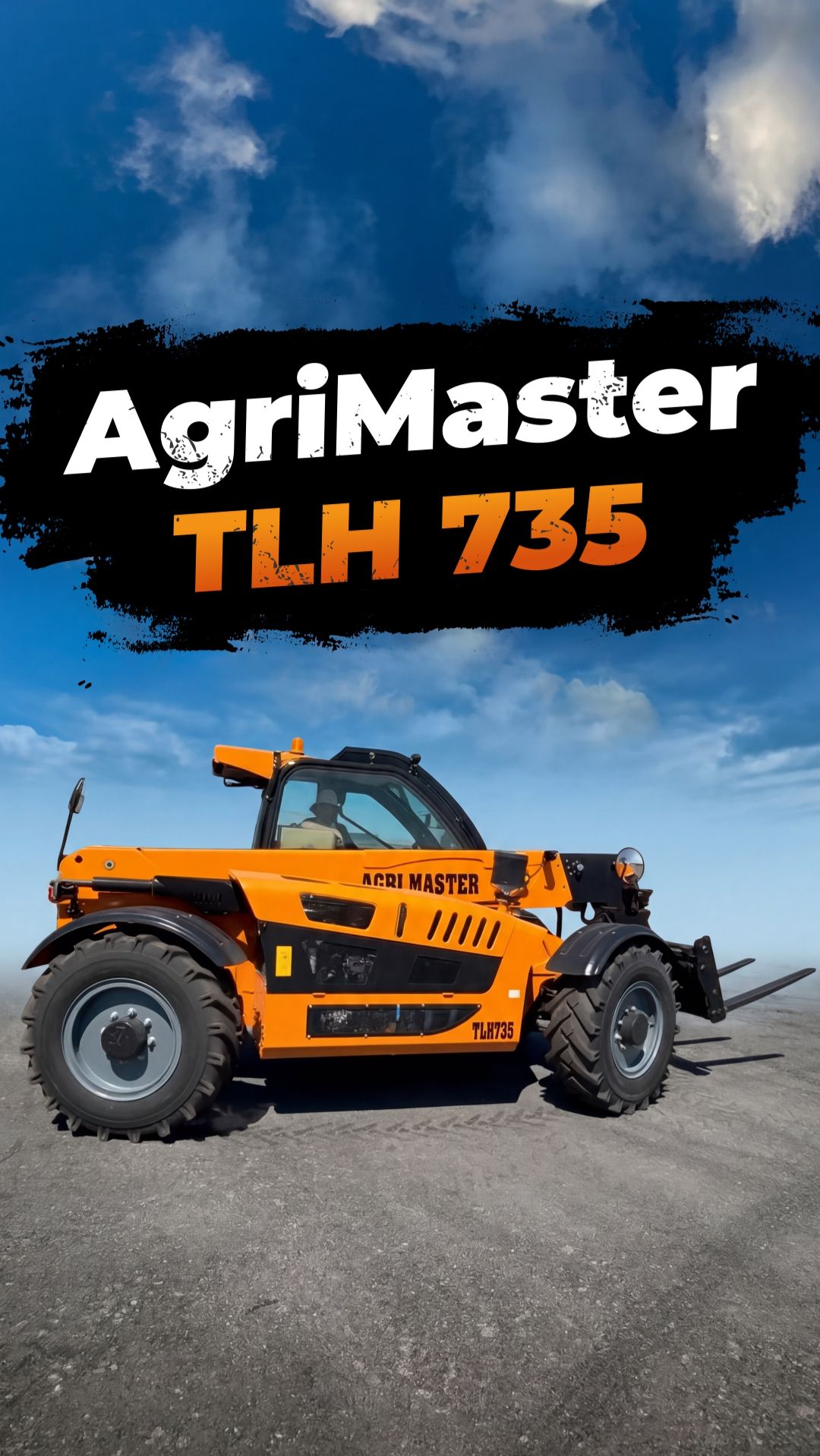 Самоходный погрузчик AgriMaster TLH 735 😍  #lbr #лбр #погрузчик #сельхоз #спецтехника