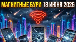 Магнитные бури 18 Июня 2026 года: Угроза для интернета и ваших смартфонов