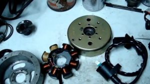 лодочный мотор Салют установка зажигания (часть 1)