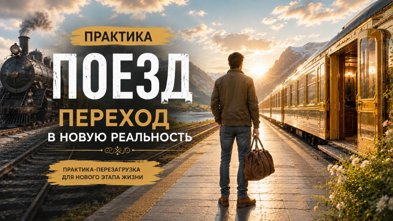 Практика «Поезд» переход в новую реальность | Смена маршрута жизни