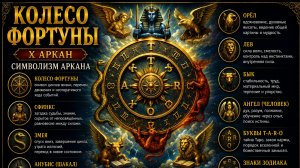 X. Колесо фортуны. Символизм
