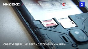 Совет Федерации ввёл «детские» sim-карты