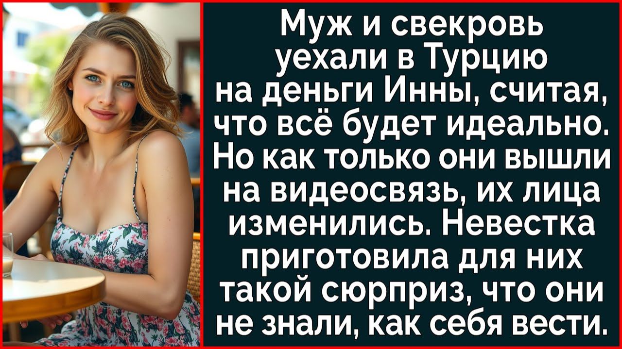 Истории из жизни| Муж и свекровь поехали в Турцию на деньги Инны |Аудио рассказы|Жизненные истории