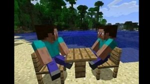 Играю в Майнкрафт с другом найди блок или скрафти