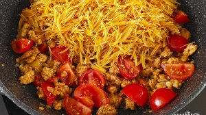 Макароны с фаршем. Еще один вкусный вариант