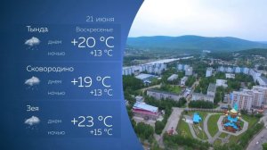 Прогноз погоды на 21.06.26
