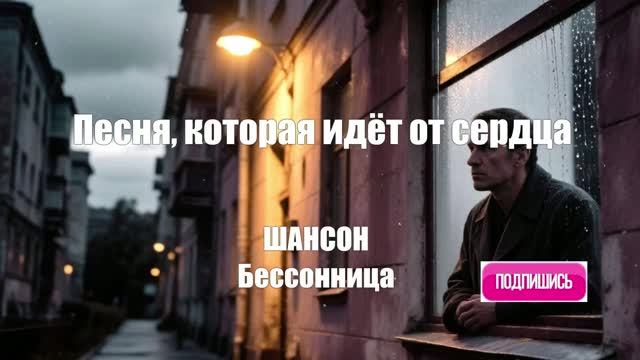 ШАНСОН|Бессонница|ПЕСНИ ПОД ГИТАРУ