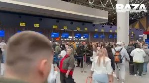 В столичных аэропортах задержаны и отменены более 260 рейсов из-за массированной атаки украинских