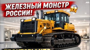 ЖЕЛЕЗНЫЙ МОНСТР РОССИИ 😱🚜 | Легендарный Трактор ЧТЗ
