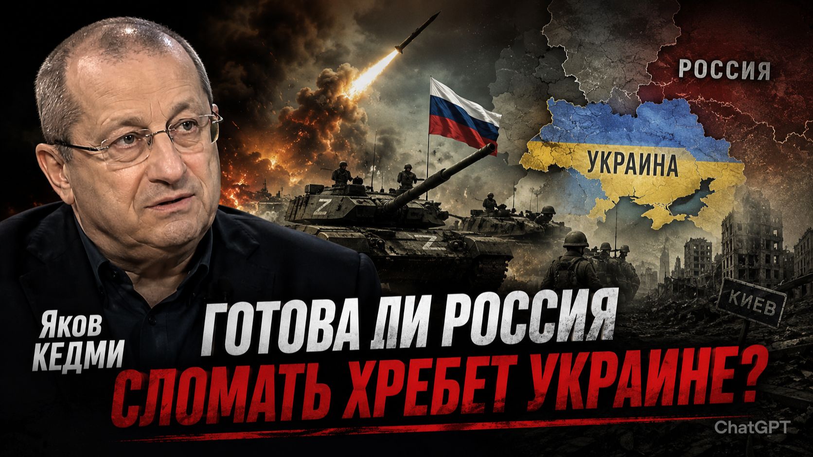 Яков КЕДМИ - Готова ли Россия сломать хребет Украине? смотреть онлайн