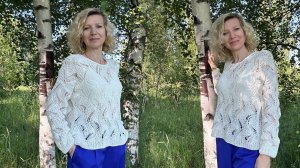 💫Нарядный джемпер «Жасмин»/ МК 💫