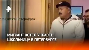 Заталкивал школьницу в авто: мигрант получил срок за попытку похищения в Питере