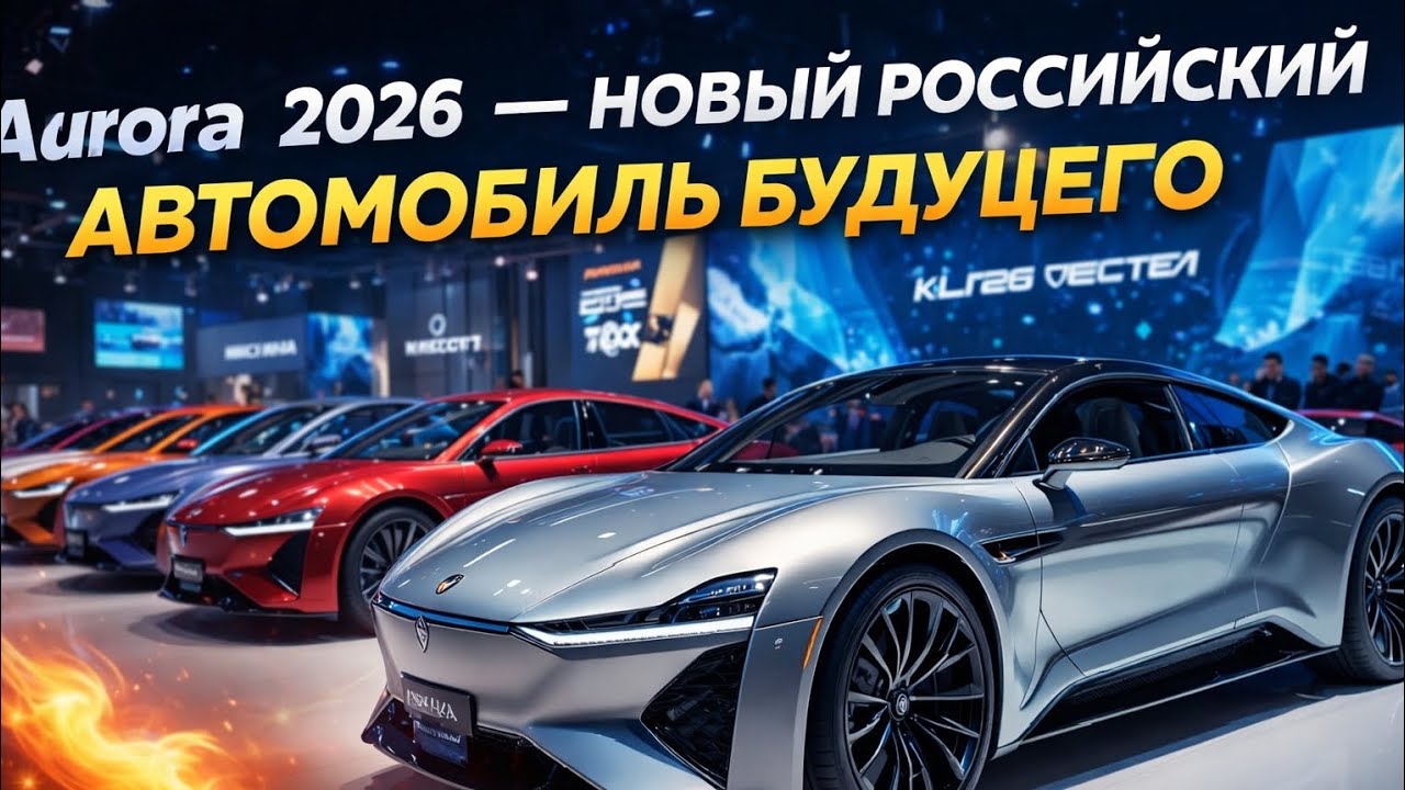 Aurora 2026 – Новый Российский Автомобиль Будущего | Стиль, Мощь и Комфорт 💯