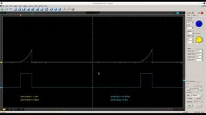Осциллограмма измерения насыщения сердечника