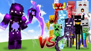 ТИТАН ВИЗЕР ШТОРМ ПРОТИВ ВСЕХ ТИТАНОВ-БОССОВ БИТВА МОБОВ MINECRAFT