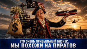 Трамп стал пиратом и ему это нравится. 😂 🍿