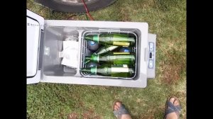 Отдых на природе, полностью автономно, автохолодильник + солнечная панель!!! Это очень круто!
