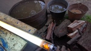 Дожигание перегоревших люминесцентных ламп. Afterburning of burnt-out fluorescent lamps. Часть 1.1