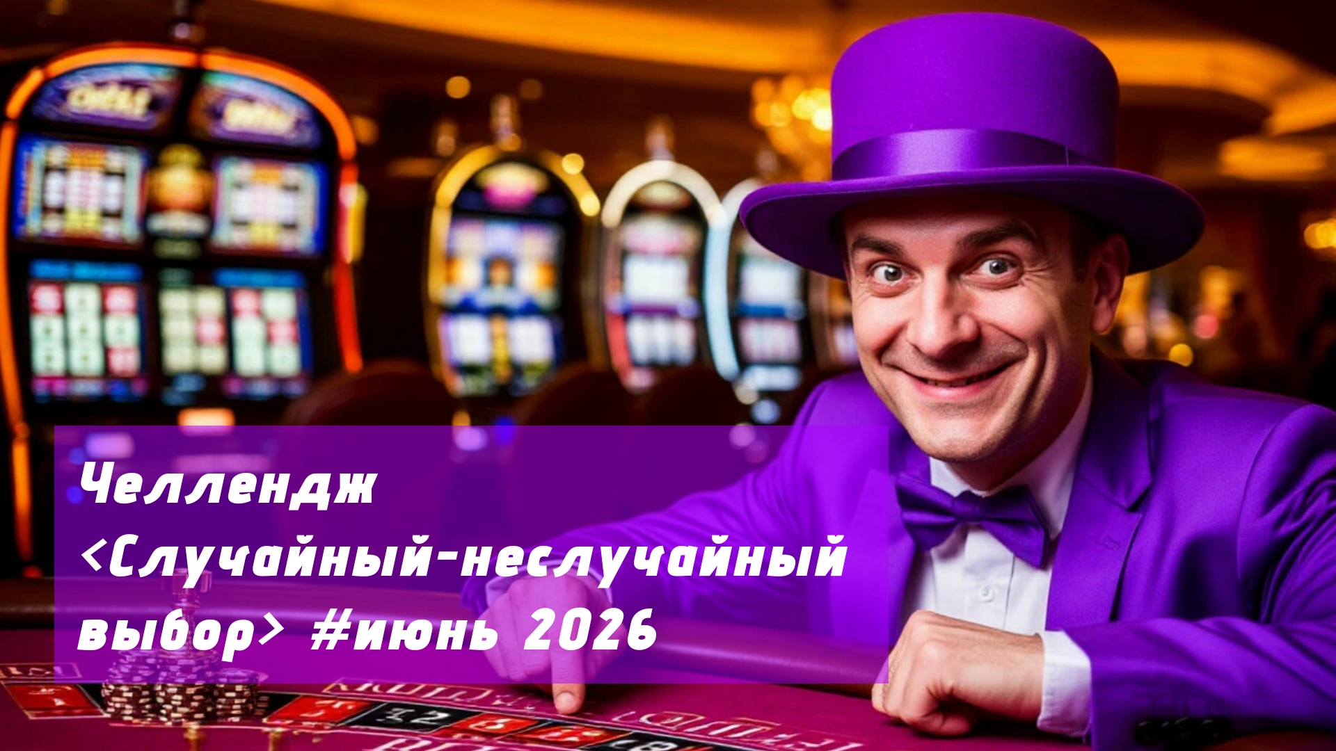 Челлендж Случайный-неслучайный выбор | июнь 2026