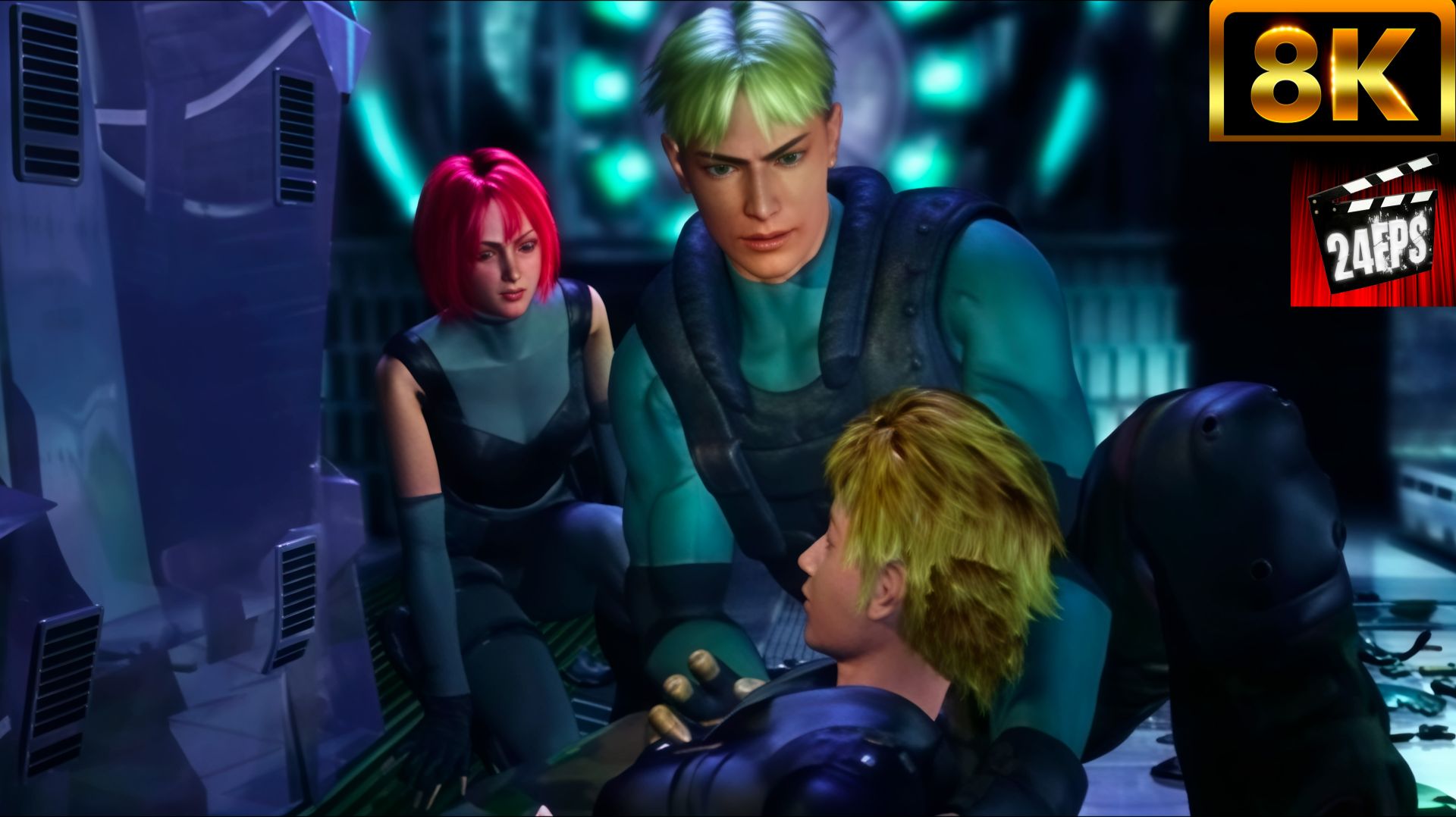 Dino Crisis 2 (2000) - Концовка (Улучшенное качества до 8K)