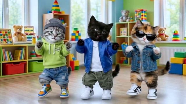 Котята Зажигают под Венгерский Танец [специально для "уси-пуси" почитателей котиков] смотреть онлайн