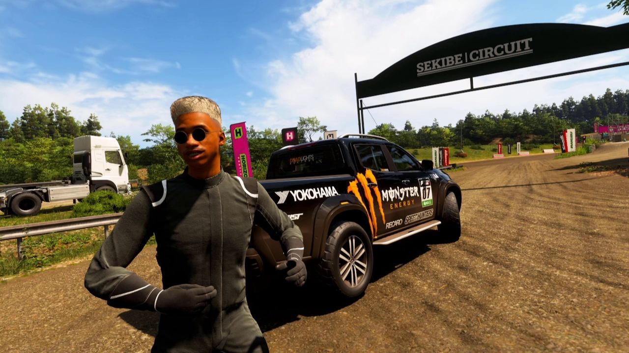 Трасса по грунту «Сэкибэ» находится тут в Forza Horizon 6