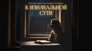 К ИЗНАЧАЛЬНОЙ СУТИ