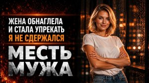ЖЕНА ОБНАГЛЕЛА И СТАЛА УПРЕКАТЬ Я НЕ СДЕРЖАЛСЯ I МЕСТЬ МУЖА
