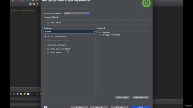 30 - Creating Spring Cloud API Ga смотреть онлайн