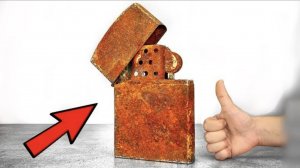 Крутая реставрация старой зажигалки.