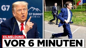 Macron verlässt fluchtartig G7-Gipfel wegen Trumps Rede!
