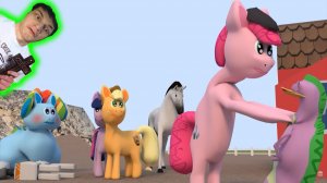 Мои цветные пони: картофельные клубнежорки (пародия MLP) - Реакция на Доф