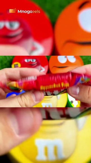 Расслабляющий ASMR  Шуршание пакета конфет Skittles