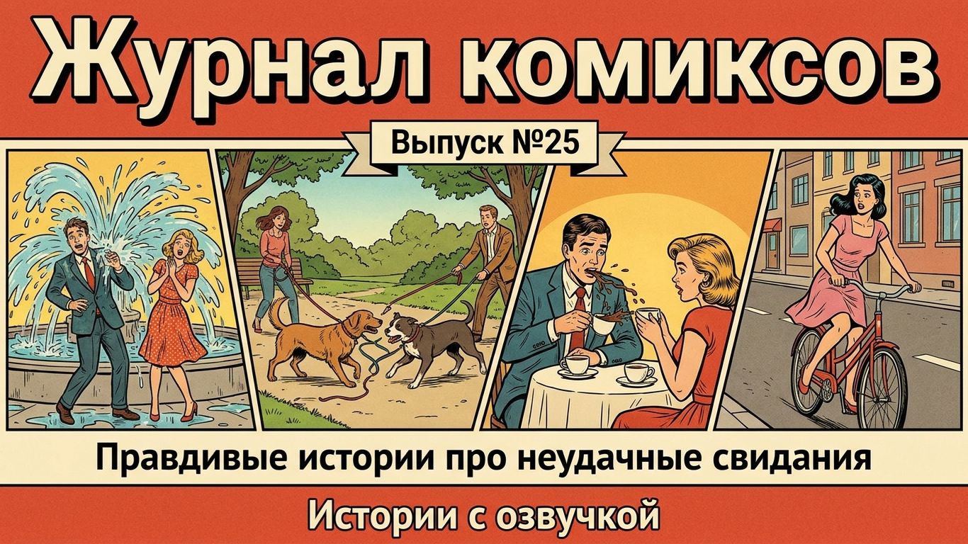 Журнал комиксов с озвучкой. Выпуск №25