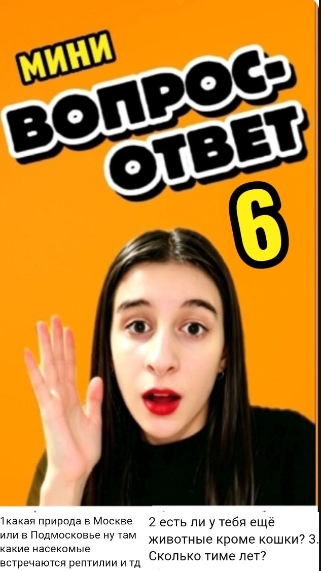 мини ВОПРОС-ОТВЕТ! отвечаю на все ваши вопросы! 😱