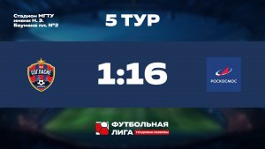 Обзор | 5 тур | ФК Согласие - Роскосмос | Меркурий