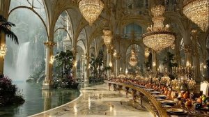 Heaven’s Grand Hall _ A Peaceful Walk Through the Golden Realm_1080p60