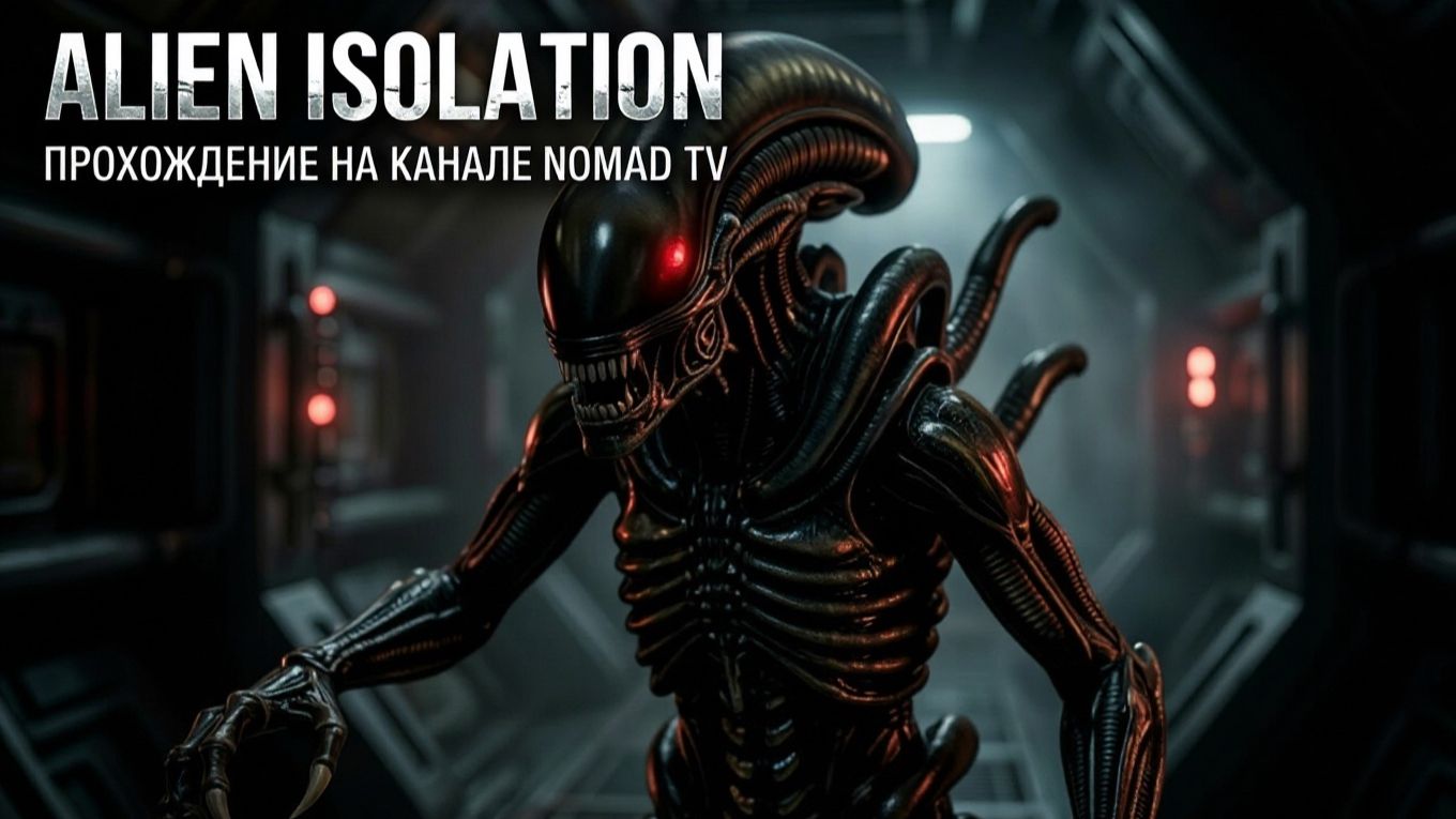 Alien Isolation: тишина страшнее крика — проверяю на себе в первой серии 🔇 | Nomad TV