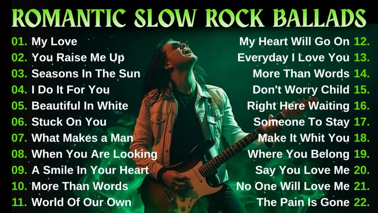 EMOTIONAL SLOW ROCK PLAYLIST 2026 ｜ ROCK BALLADS ｜ AMERICAN ROCK SONGS смотреть онлайн