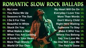 EMOTIONAL SLOW ROCK PLAYLIST 2026 ｜ ROCK BALLADS ｜ AMERICAN ROCK SONGS
