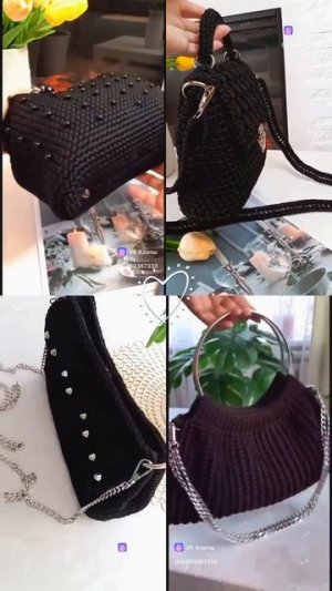 СУМКИ НА ВСЕ СЛУЧАИ ЖИЗНИ ИЗ ПОЛИЭФИРНОГО ШНУРА 🧶.#ручнаяработа#сумкаизшнура #
